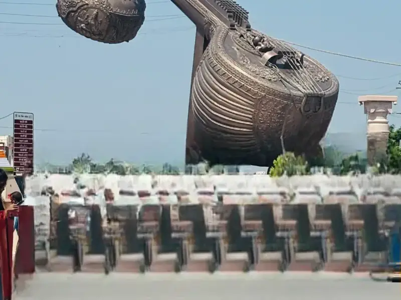 Shri Ram Mandir main entrance in Ayodhya