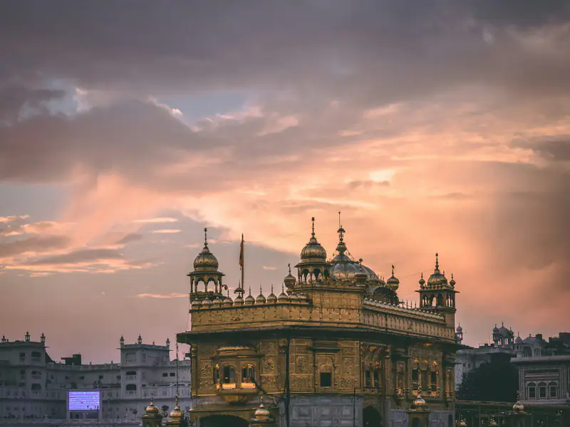 Spiritual river journey in India